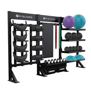 Skelcore Rack de almacenamiento triple multiaccesorio en Consorcio Hermes Querétaro